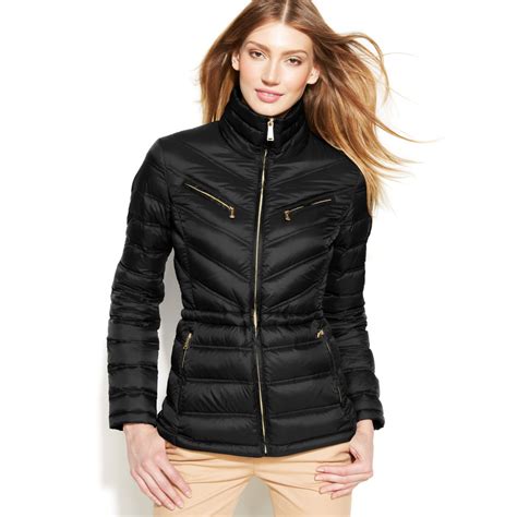 blazer michael kors women's|michael kors puffer jacket women's.